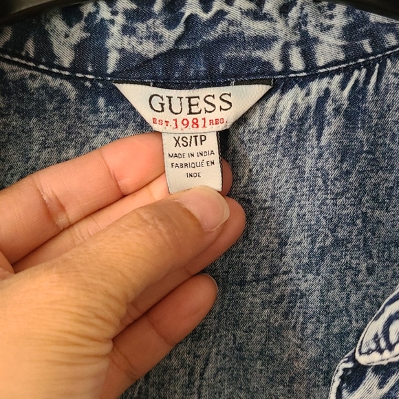 GUESS DENIM DRESS - Picture 3 of 7